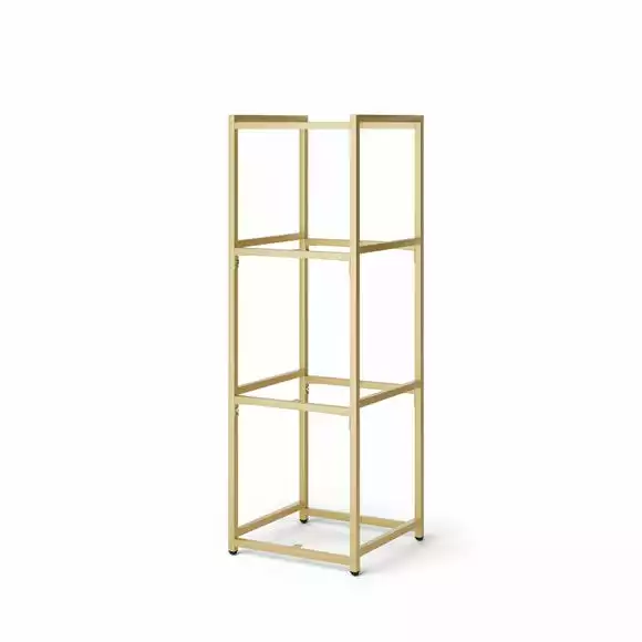 Dunelm Modular 4 Shelf Gold Frame Component