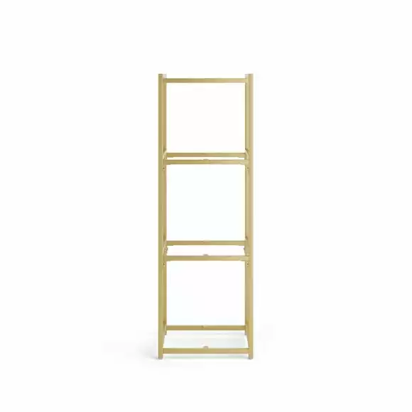 Dunelm Modular 4 Shelf Gold Frame Component - Image 2