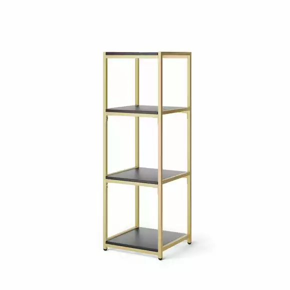 Dunelm Modular 4 Shelf Gold Frame Component - Image 3