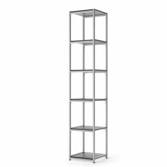 Dunelm Modular 6 Shelf Silver Frame Component - Image 4