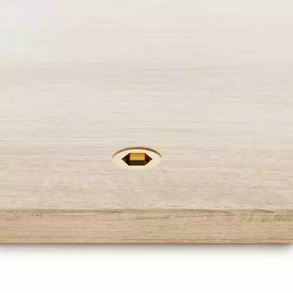 Dunelm Modular Light Oak 120cm Wooden Shelf Panel Component - Image 3