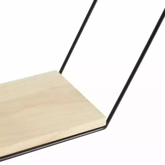 Dunelm Hexagon Shelving Set Of 3 Black - Image 5