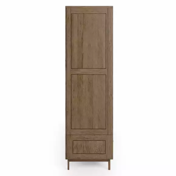 Dunelm Indi Double Wardrobe, Mango Wood - Image 4