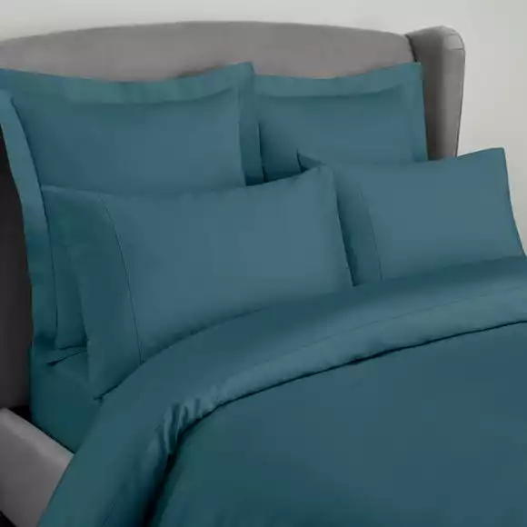 Dorma 300 Thread Count 100% Cotton Sateen Dragonfly Teal Duvet Cover - Image 2