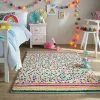 Dunelm Rainbow Spot Berber Rug