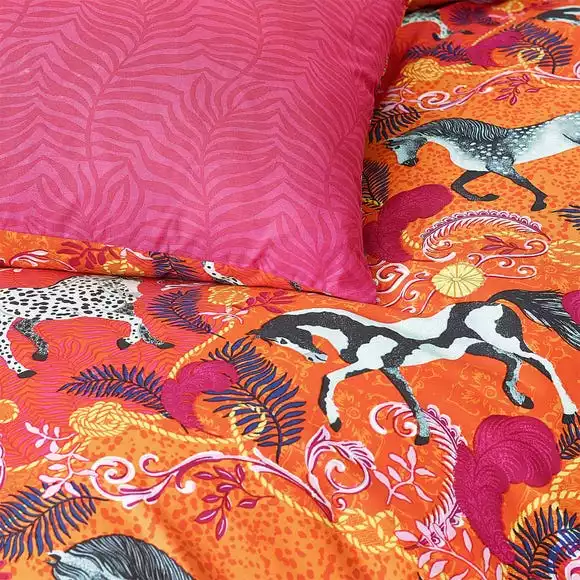 Furn Vivid Andalucian Reversible Duvet Cover And Pillowcase Set - Image 4