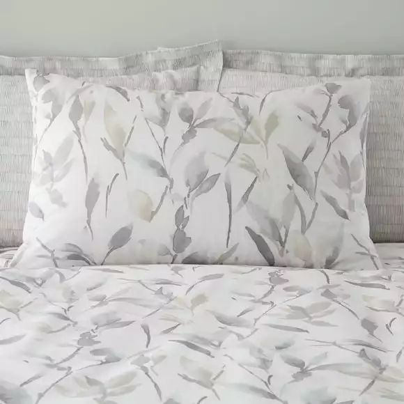 Dunelm Zen Natural Duvet Cover And Pillowcase Set - Image 5