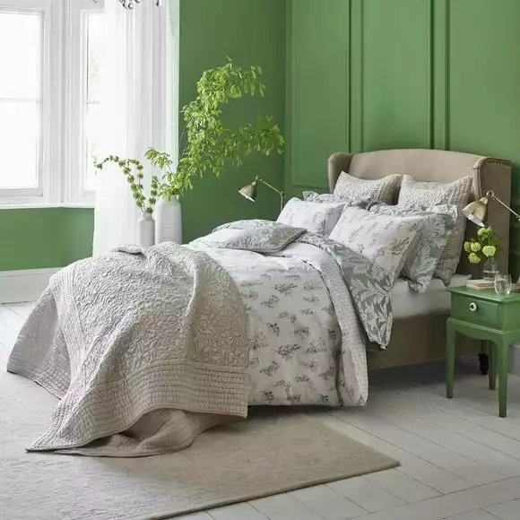 Dorma Beatrice 100% Cotton Duvet Cover And Pillowcase Set - Image 2