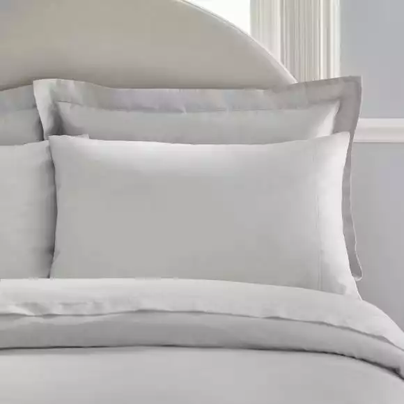 Dorma Tencel Grey Duvet Cover - Image 2