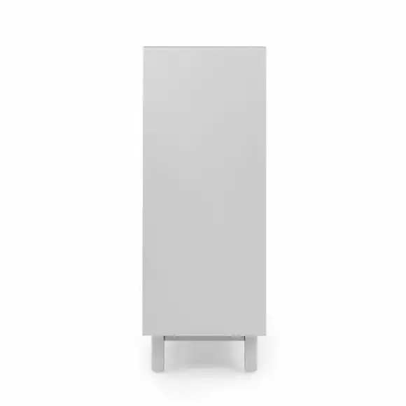 Dunelm Delphi Grey Small Slim Cabinet - Image 4