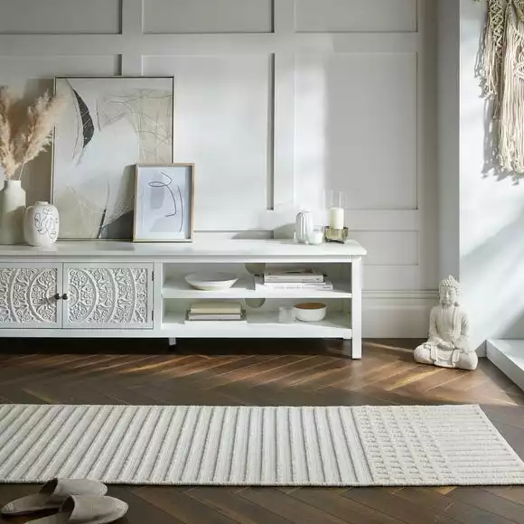 PractiRug Fletcher Stripe Washable Runner