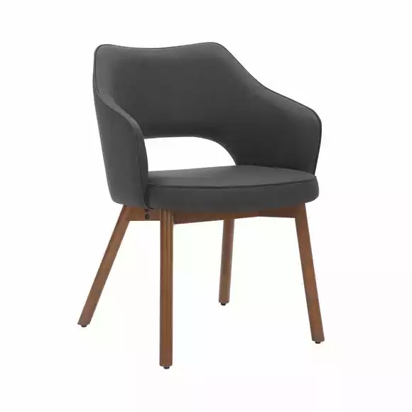 Elements Karin Chair Black PU - Image 4