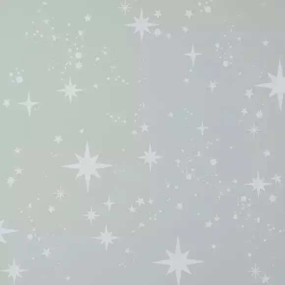 Brewster Scattered Stars Grey Self Adhesive Wallpaper - Image 2