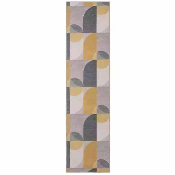 PractiRug Bergen Geo Washable Runner - Image 2