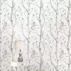 NuWallpaper Woods Grey Self Adhesive Wallpaper