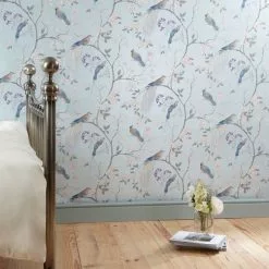 Dorma Maiya Duck Egg Wallpaper