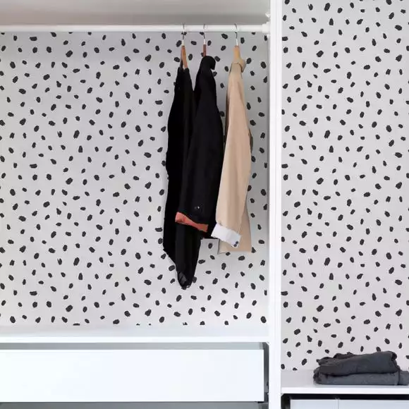 NuWallpaper Nu Wall Self Adhesive Spot Mono Wallpaper - Image 6