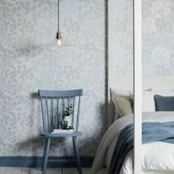 Dorma Daylesford Blue Wallpaper