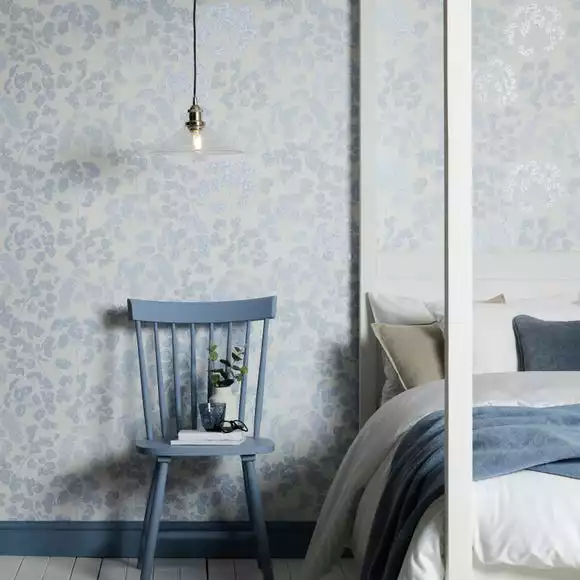 Dorma Daylesford Blue Wallpaper