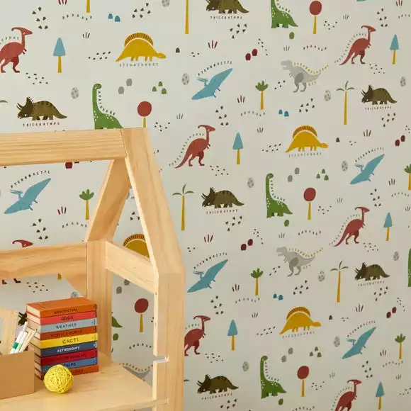 Dunelm Dinosaur Multi Wallpaper - Image 4