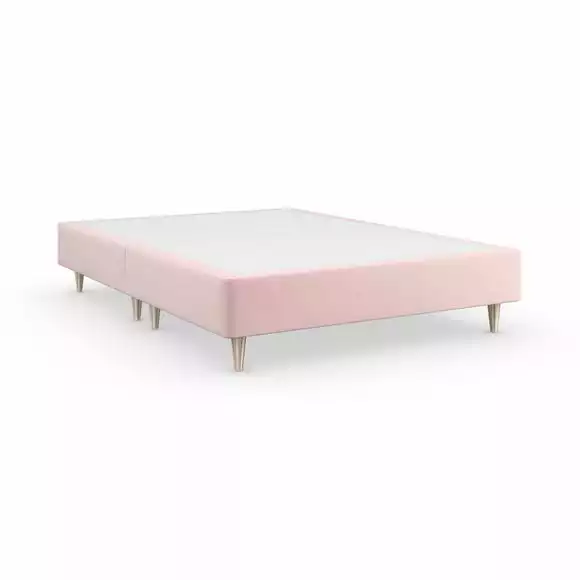 Dunelm Platform Velvet Bed Base - Image 2