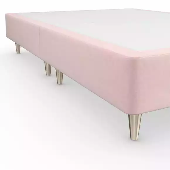 Dunelm Platform Velvet Bed Base - Image 4