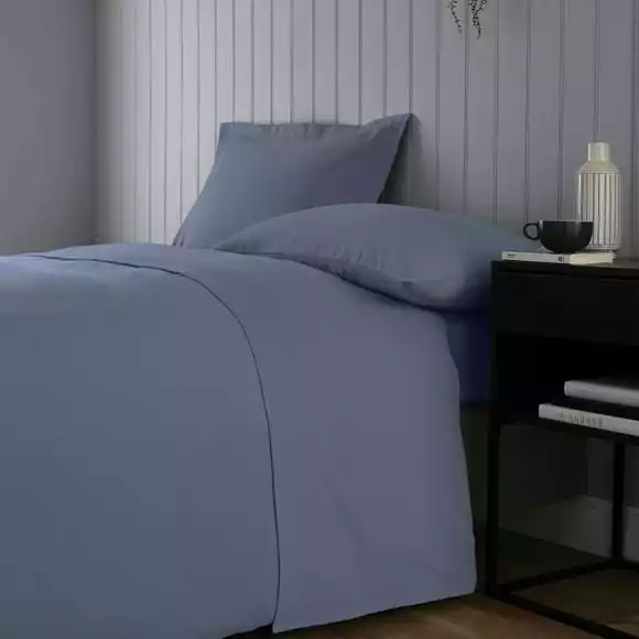 Dunelm Simply 100% Brushed Cotton Flat Sheet