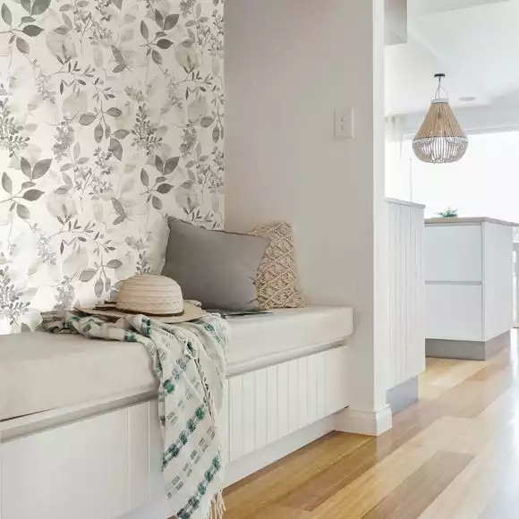 NuWallpaper NU Wall Breezy Grey Self Adhesive Wallpaper - Image 5