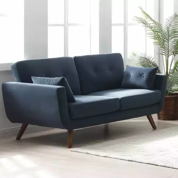Kyoto Bobby 2 Seater Sofa Ink