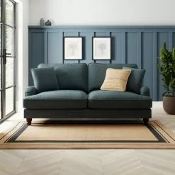 Dunelm Beatrice Chunky Soft Chenille 3 Seater Sofa