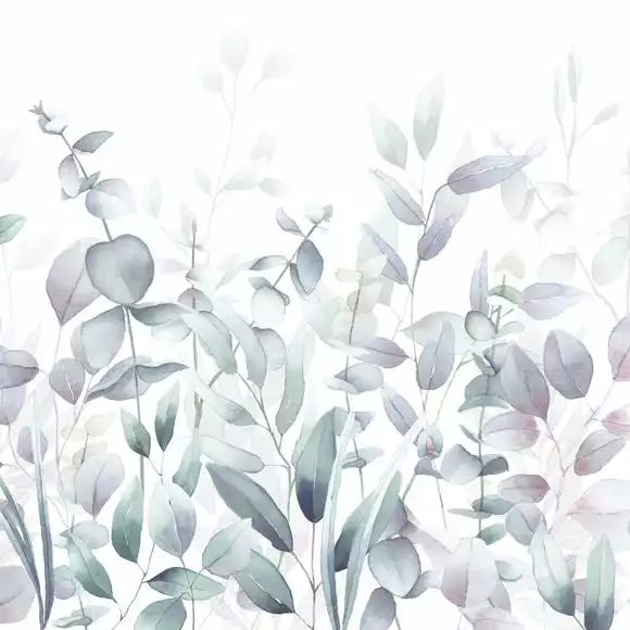 Dunelm Watercolour Leaves Mural - Image 5