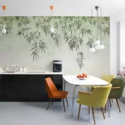 Dunelm Ombre Leaf Mural