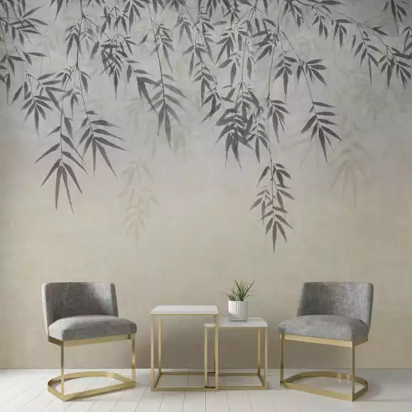 Dunelm Ombre Leaf Mural