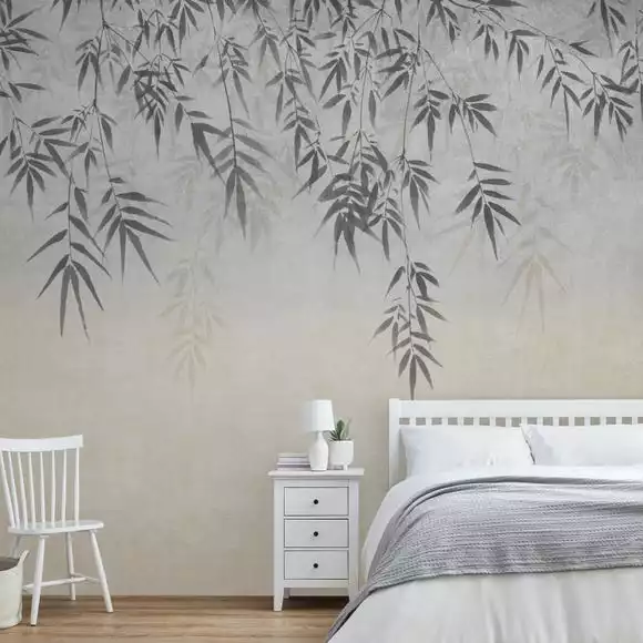 Dunelm Ombre Leaf Mural - Image 3