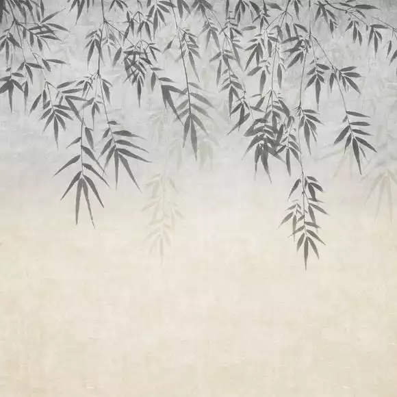 Dunelm Ombre Leaf Mural - Image 5