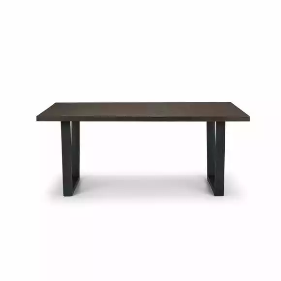 Julian Bowen Brooklyn Rectangular Dining Table Dark Oak - Image 3