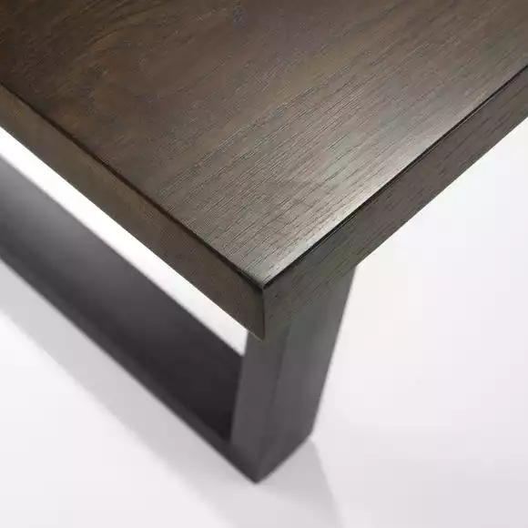 Julian Bowen Brooklyn Rectangular Dining Table Dark Oak - Image 5