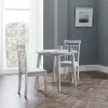 Julian Bowen Coast Drop Leaf Dining Set With 4 Coast Dining Chairs
