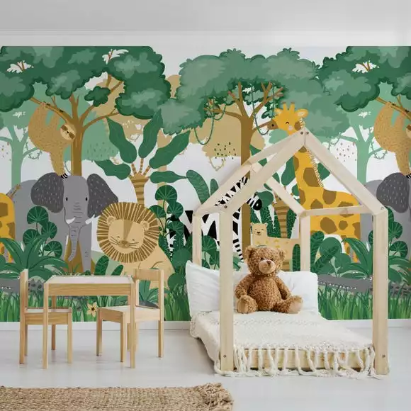 Dunelm Animal Safari Large Mural - Image 4