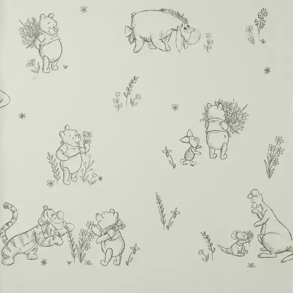 Disney Winnie Mindful Pooh Wallpaper - Image 3