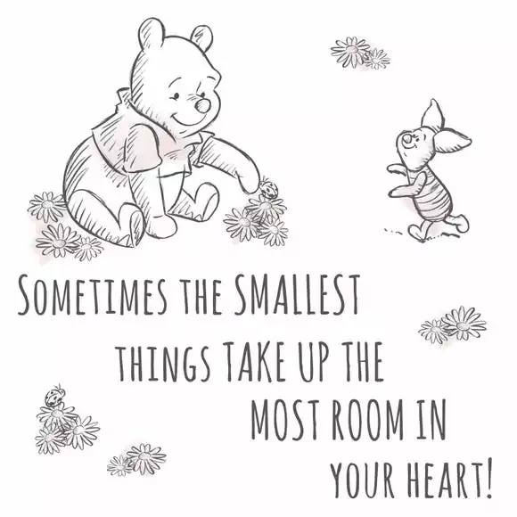 Disney Mindful Winnie Small Wall Stickers - Image 4