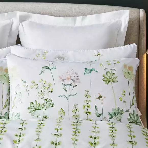 Dorma Flora Botanica Cotton Duvet Cover And Pillowcase Set - Image 4