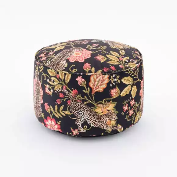 Dunelm Paradise Cheetah Pouffe - Image 5