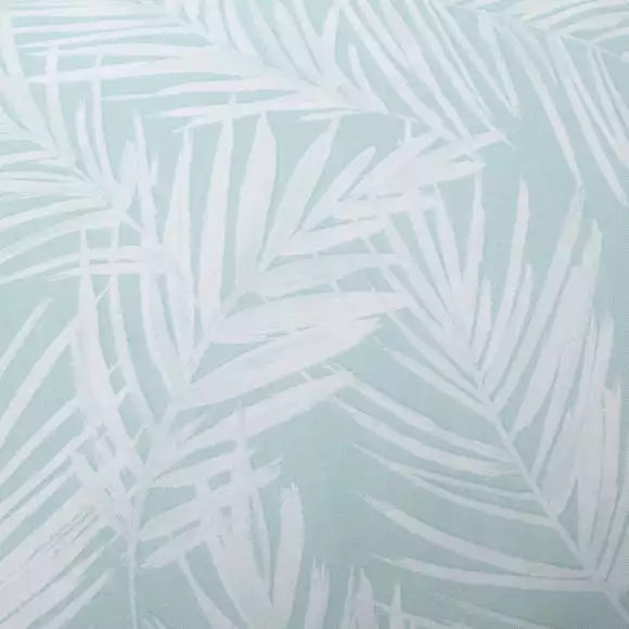 Dunelm Serenity Palm Leaf Seafoam Duvet Cover And Pillowcase Set - Image 6