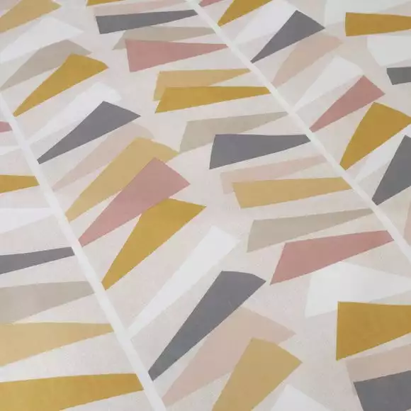 Dunelm Axel Leaf Ochre Duvet Cover And Pillowcase Set - Image 5