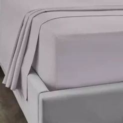 Dorma 300 Thread Count 100% Cotton Sateen Plain Fitted Sheet