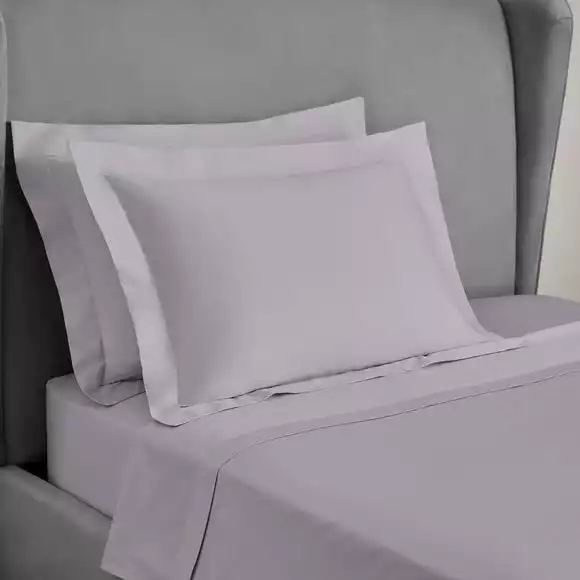 Dorma 300 Thread Count 100% Cotton Sateen Plain Oxford Pillowcase
