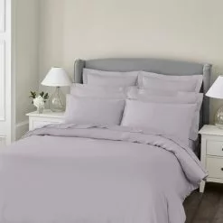 Dorma 300 Thread Count Mauve Cotton Sateen Duvet Cover