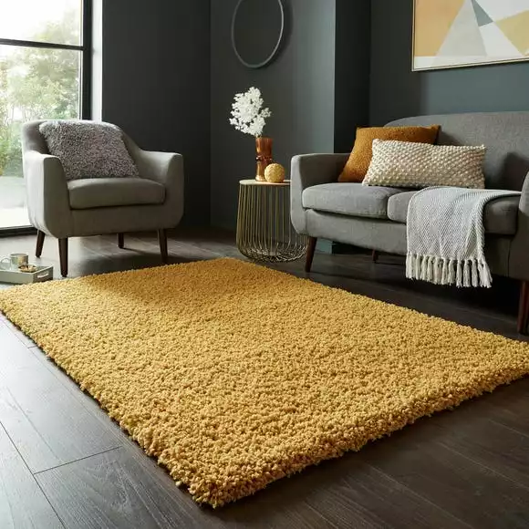 Dunelm Cloud Washable Shaggy Rug