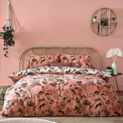 Furn Furn. Wildlings Blush Duvet Cover And Pillowcase Set